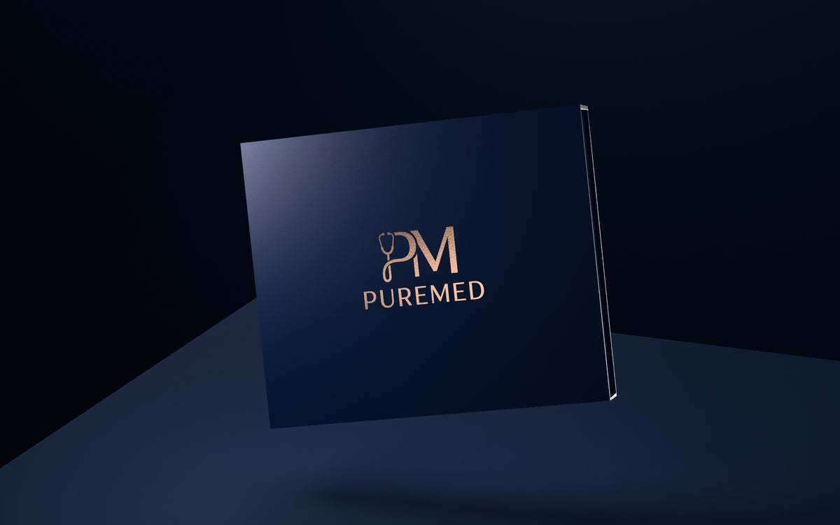Le coffret PureMed complet, vu de face